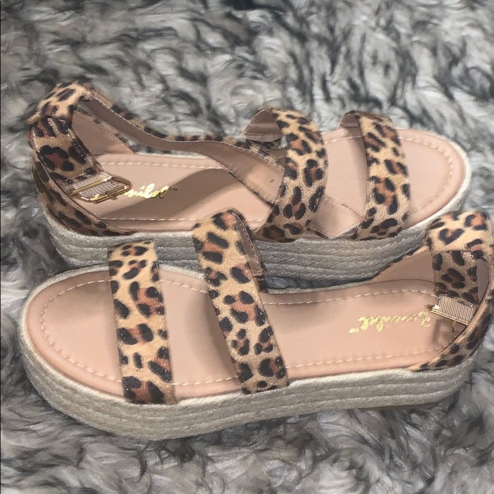 Cheetah sandals- boutique sandals